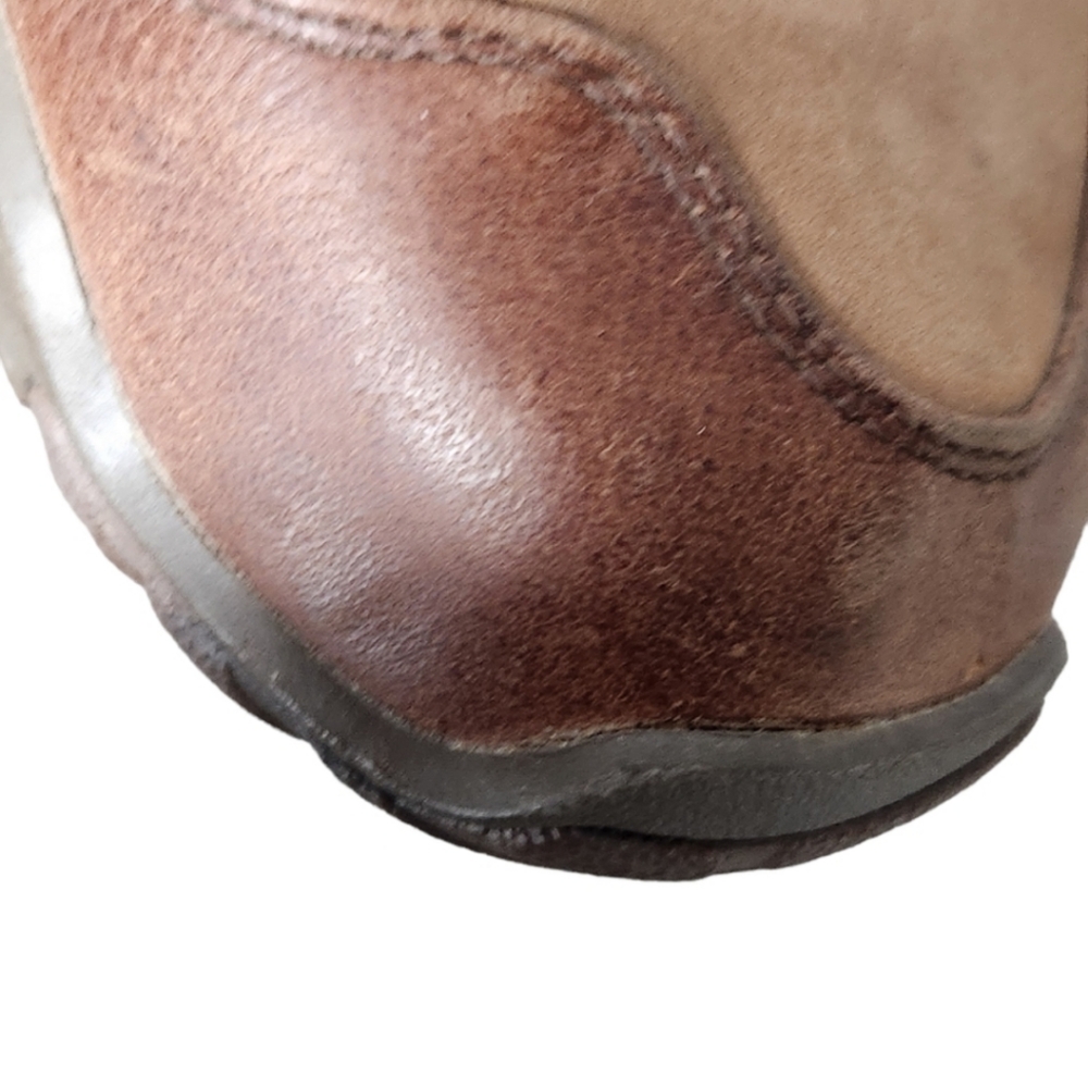 Men's Size 9.5 Wide Kuru Chicane Leather Hiking Shoes - Picture 6 of 12